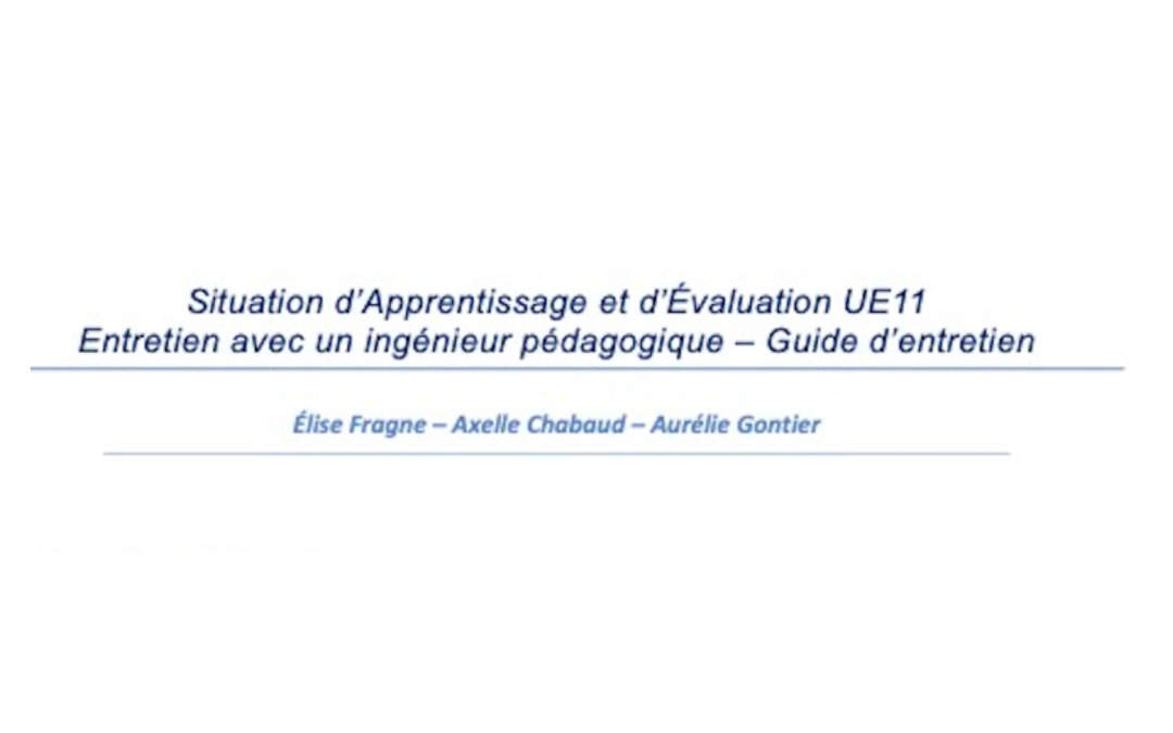 Guide de l&rsquo;entretien